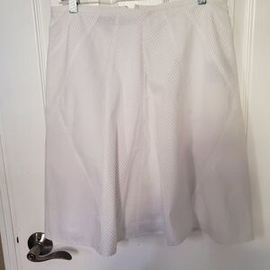 Burberry White Cotton Women's Skirt